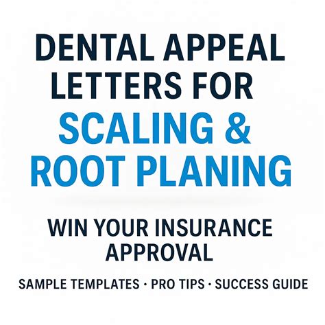 스케일링 및 루트 플레이닝을 위한 17가지 최고의 치과 호소장(무료 템플릿) - RequestLetters