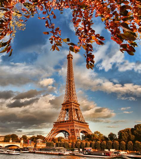 漂亮的铁塔图片-巴黎塞纳河上的铁塔素材-高清图片-摄影照片-寻图免费打包下载