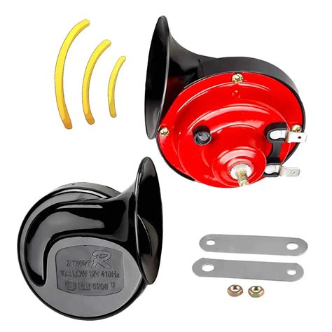 Updated Version Loud 12v 24v Speaker Horns Electric Auto Snail Horn Motorcycle Car Horn - Buy ...