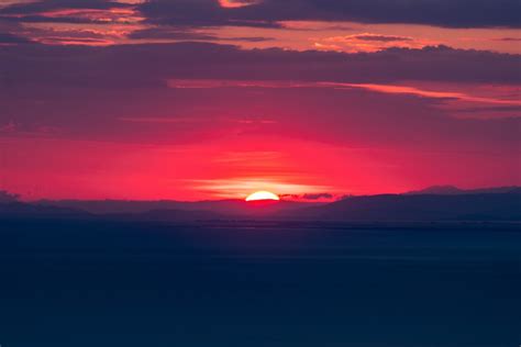 See related image detail. Free Images : sea, horizon, mountain, cloud, sun, sunrise, sunset, dawn ...