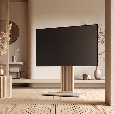 FITUEYES Zen Series Floor TV Stand for Big Screen, 55-88 Inch TV Mount ...