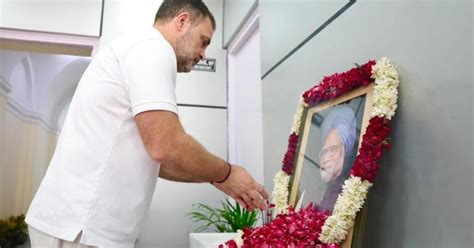 'Through visionary leadership, he empowered India economically': Rahul ...