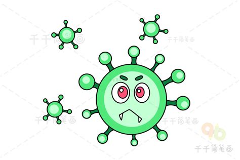 新冠病毒图片可爱图片