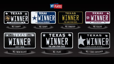 Texas specialty custom license plates: Which ones were most popular in ...