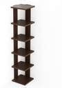 BLUEWUD Braine 6 Square Multi-Tier Wall Shelf Display Rack for Living ...