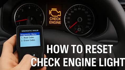 Image result for Check Engine Light Reset