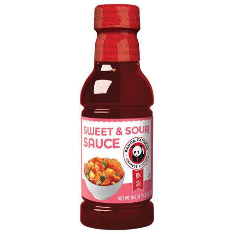 Panda Express Sweet & Sour Sauce 19.8 oz Liquid No High Fructose Corn ...