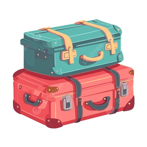 Suitcase Stack Clipart PNG, Vector, PSD, and Clipart With Transparent ...