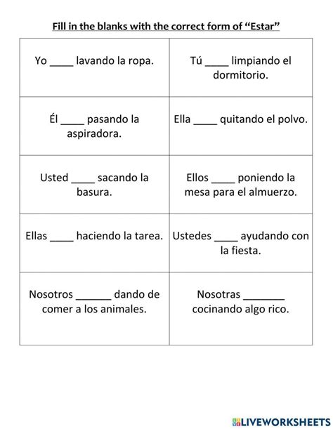 Conjugations of… | Free Interactive Worksheets | 1974584