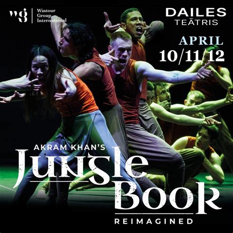 Premiere of Akram Khan’s ballet Jungle book (reimagined), Dailes ...