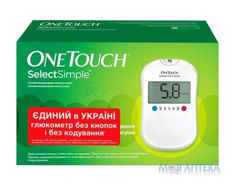 Инструкция глюкометра ван тач селект симпл