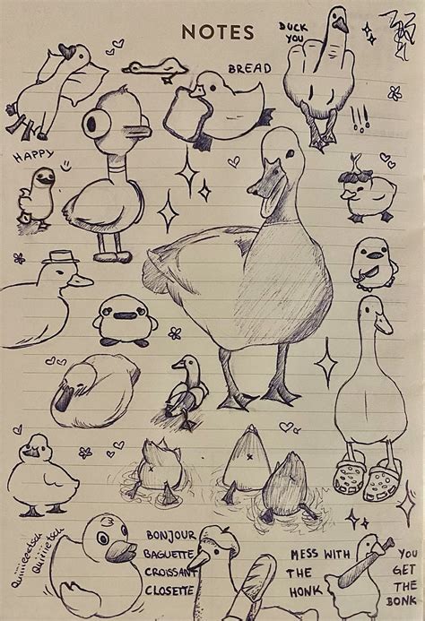 Best 13 cute duck doodle sketch – Artofit