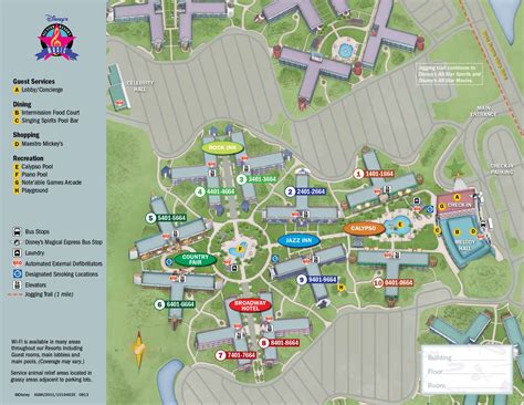 All Star Music Resort Map | Disney vacation club, Férias disney, Viagem ...