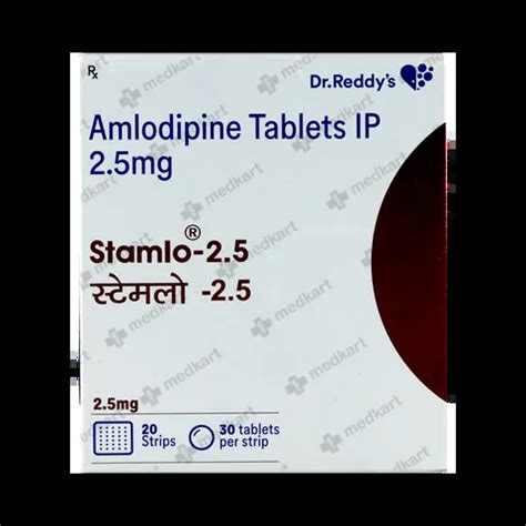 Buy Stamlo 2.5mg Tablet Online at Best Price | Medkart