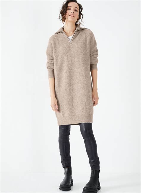 Jumper dress with shirt underneath discount