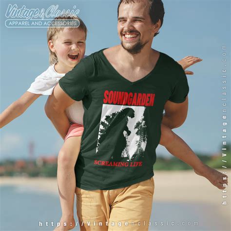 Soundgarden Screaming Life Shirt - Vintagenclassic Tee