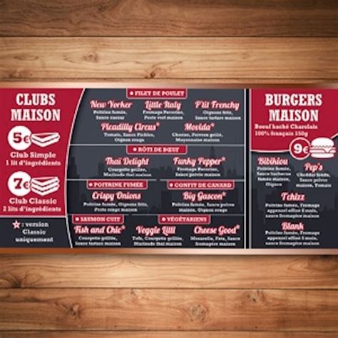 Image result for Customized Menu Design