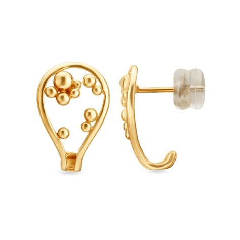 Mia Everyday Essentials By Tanishq 14KT Yellow Gold Earring