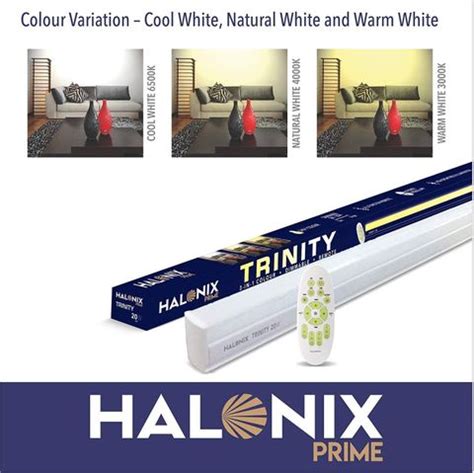 HALONIX LED PRIME BATTEN 20W TRINITY SQ WREMOT S 20 W 60 cm Tube Light ...