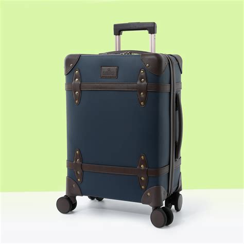 Buy Vintage 20 inch: Trolley Bag with TSA Lock – GlobalBees Shop