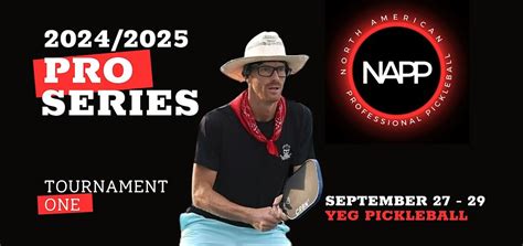 NAPP Pro Series Tournament, YEG Pickleball, Edmonton, 27 September to ...