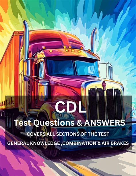 CDL Test Questions and Answers Cheat Sheets AIR Brakes General ...