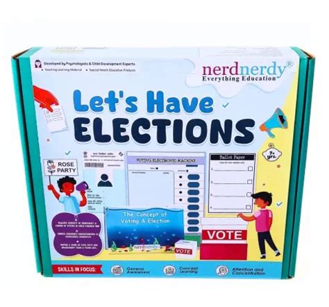 Buy NerNerdy Lets have Elections, 7Y+, A Perfect Teaching Learning ...