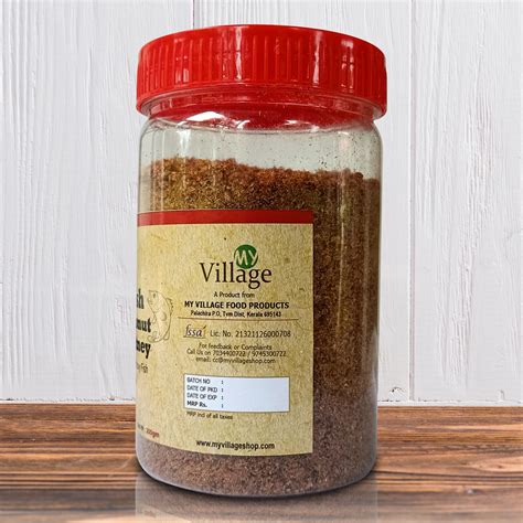 Fish Coconut Chutney Powder, 200g – MyVillageShop.com
