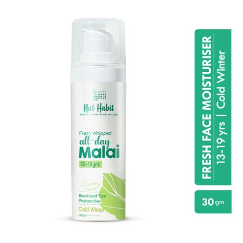 Buy Nat Habit Blackseed Tulsi Face Moisturizer, Winter Face Cream With ...