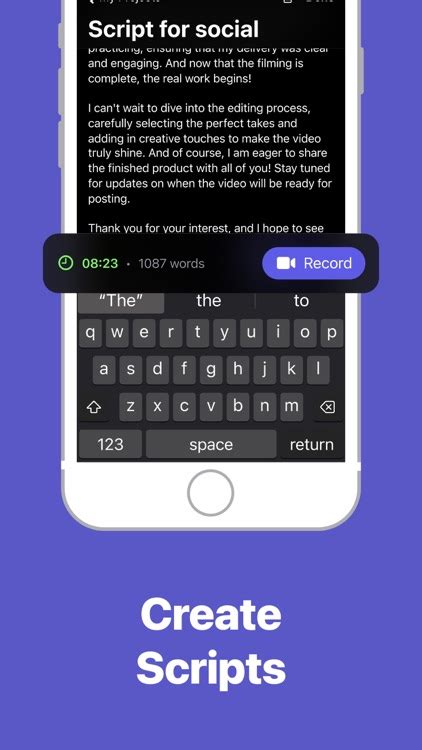 Teleprompter Script 的图像结果