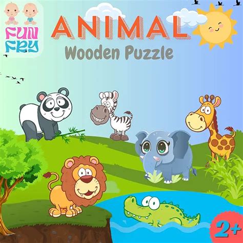 Fun Fry Baby Wooden Puzzle for kids age 2-5