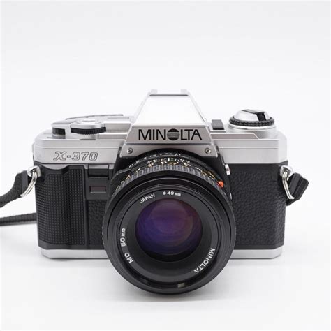 Amazon.com : Minolta X-370 35mm SLR Film Camera With A Standard Minolta ...