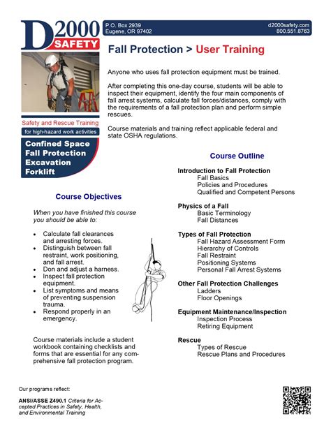 Image result for Free Fall Protection Training