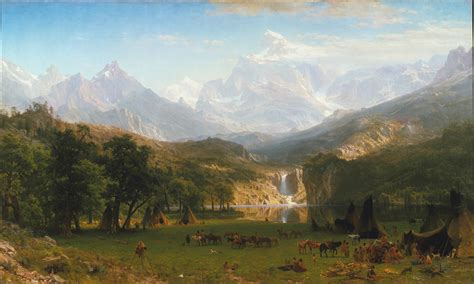 Albert Bierstadt | The Rocky Mountains, Lander's Peak | American | The ...