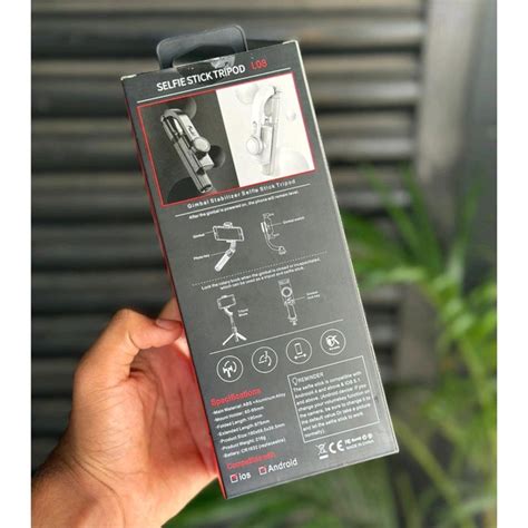 Q08 3-in-1 Gimbal Stabilizer with Selfie Stick & Tripod | Smart Anti ...