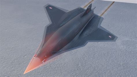 3D model Lockheed Martin SR-72 Son of Blackbird - TurboSquid 2042616