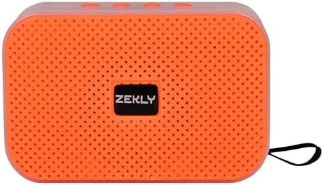 Zekly Wireless Portable Bluetooth Speaker with Charging Cable | Upto 6 ...