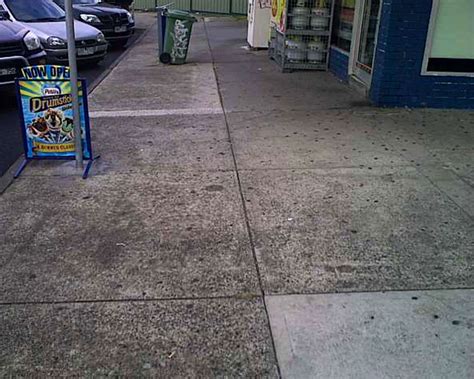 Chewing Gum Removal - Footpath Cleaning - The Stain Eaters