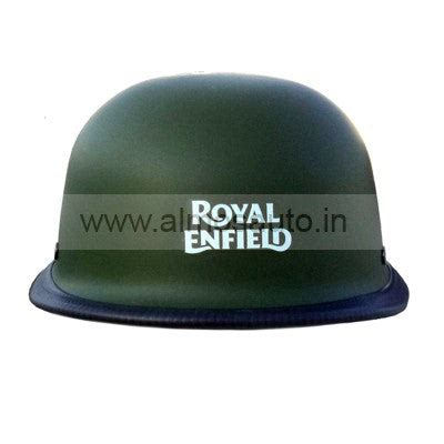 German Style Helmet with Royal Enfield Logo – Almos Auto