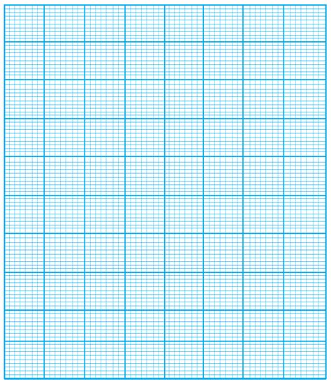 5+ Printable Free Digital Graph Paper Template [PDF]