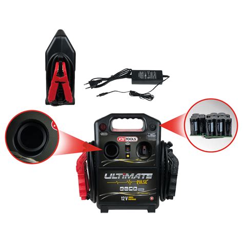 12 V Kondensator-Booster - mobiles Starthilfegerät 1800 A | Kondensator ...