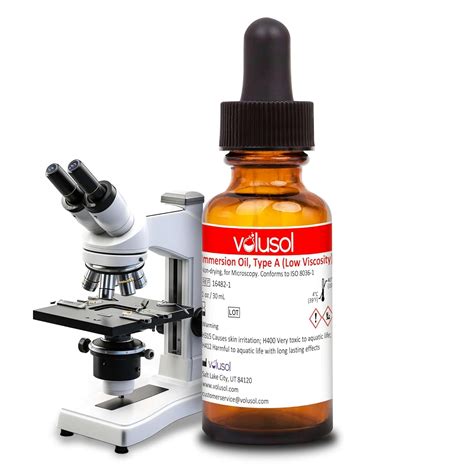 VoluSol Volu-Sol Microscope Immersion Oil - Type A (Low India | Ubuy
