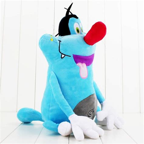 Buy Cherubs Oggy Soft Toy Cartoon Character (Blue; 37 cm) Online at Low ...