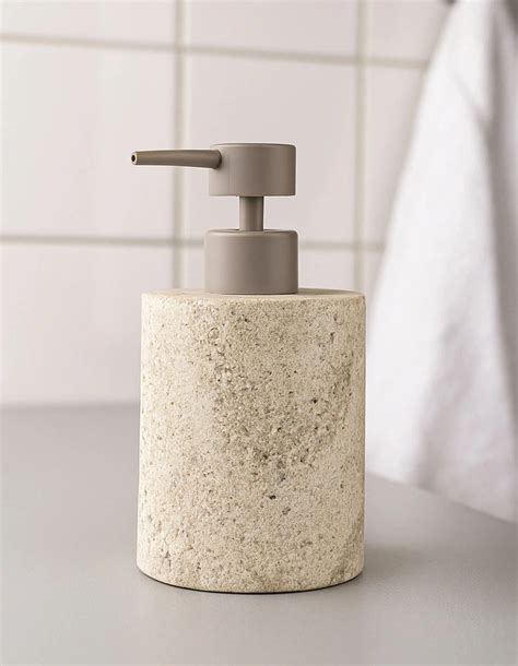 MARBLE SOAP DISPENSER - INDIAN TRAVERTINE – Koa Living