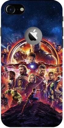 UMPRINT Back Cover for Iphone 8 Logo Cut/MQ6M2HN/A Battel, captain ...