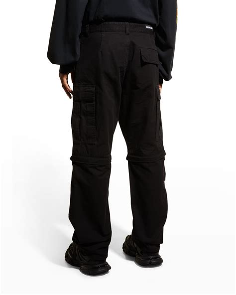 Balenciaga Men's Straight-Leg Cargo Pants | Neiman Marcus