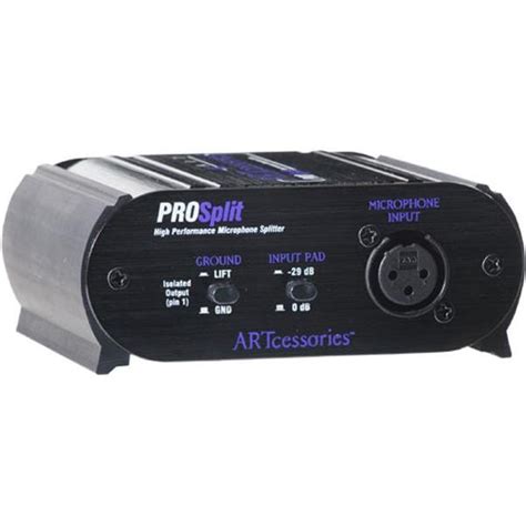 ART Pro Split Transformer Isolated Microphone Splitter Signal Processi ...