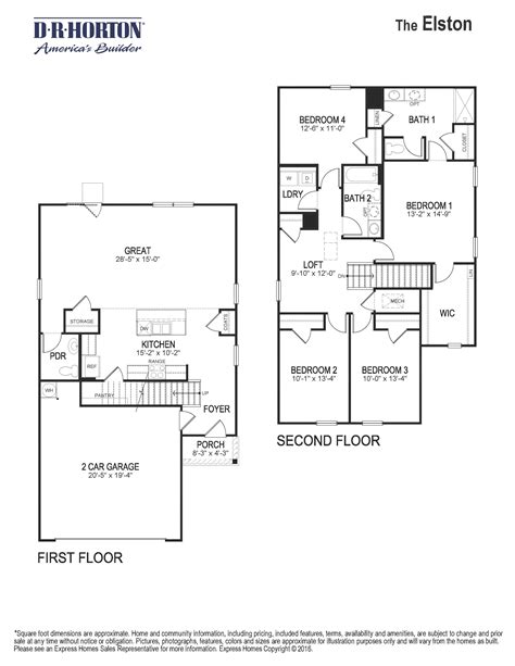 Floor Plan in Percy Cove | Antioch, TN | D.R. Horton