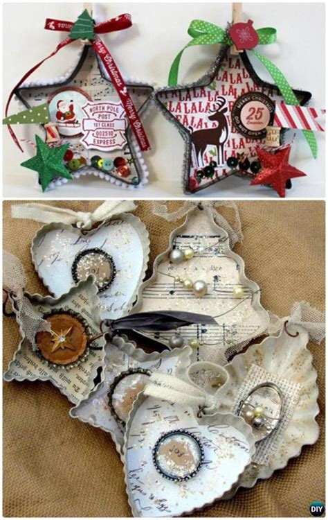 homemade christmas ornaments using cookie cutters