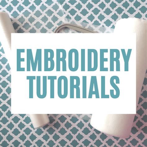 Image result for Machine Embroidery Tutorials